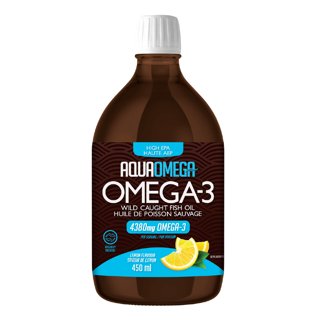 AquaOmega High EPA Lemon, 450 ml