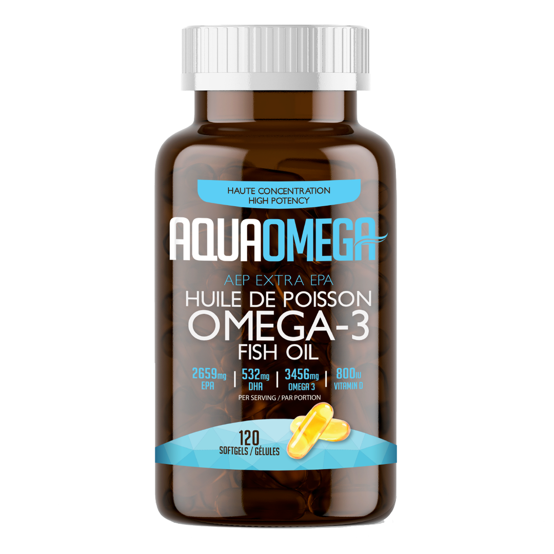 AquaOmega High EPA Softgels, 120 Softgels