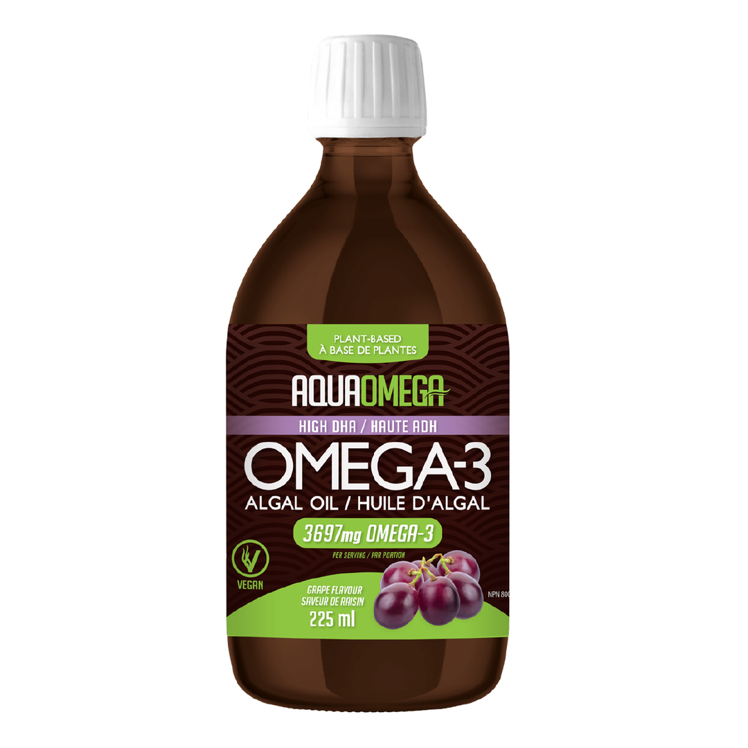 AquaOmega Vegan Grape Flavor, 255ml