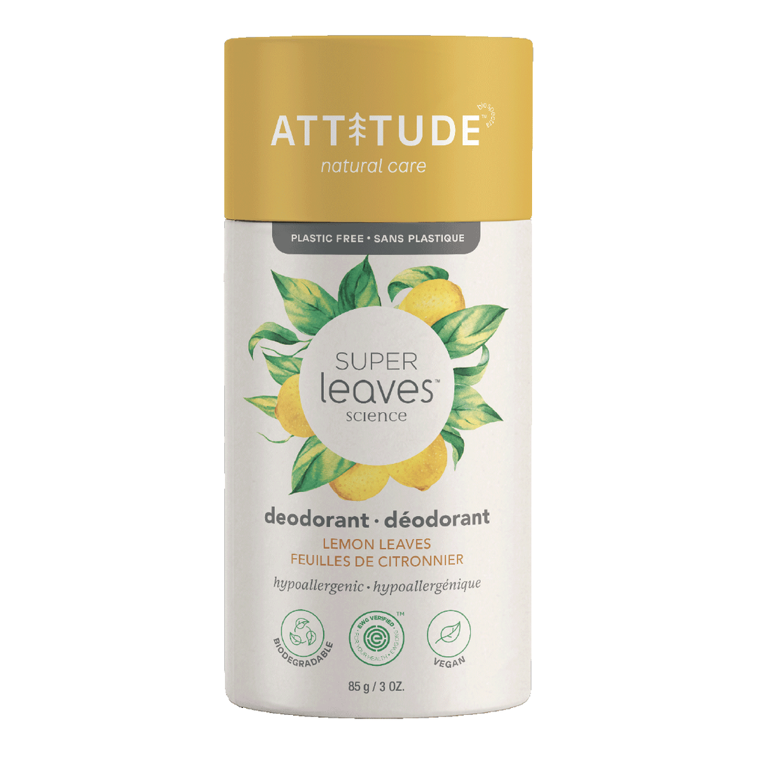 Attitude Deodorant - Lemon Leaves, 85g