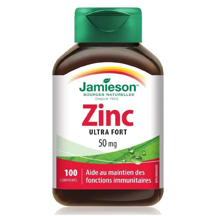 Jamieson 50 Mg Zinc Tablets