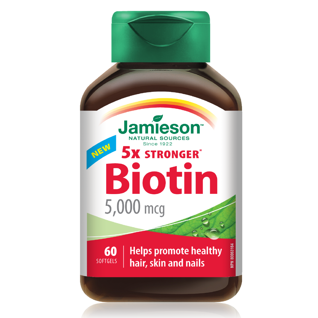 Jamieson Biotin 5000mcg 60's