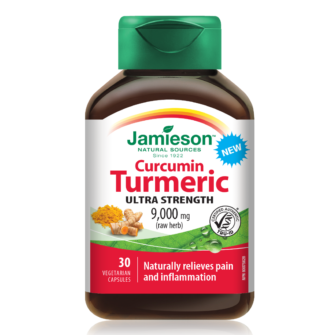 Jamieson Curcumin Turmeric 9000mg 30's