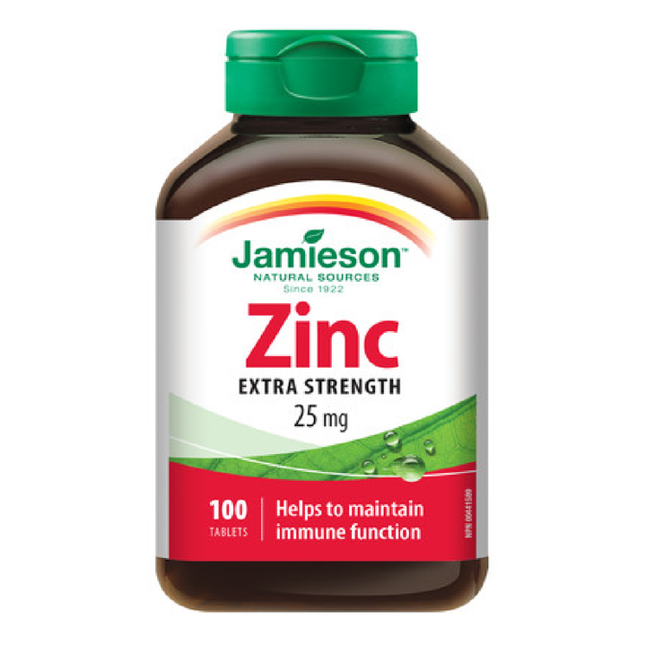 Jamieson Zinc 25 mg