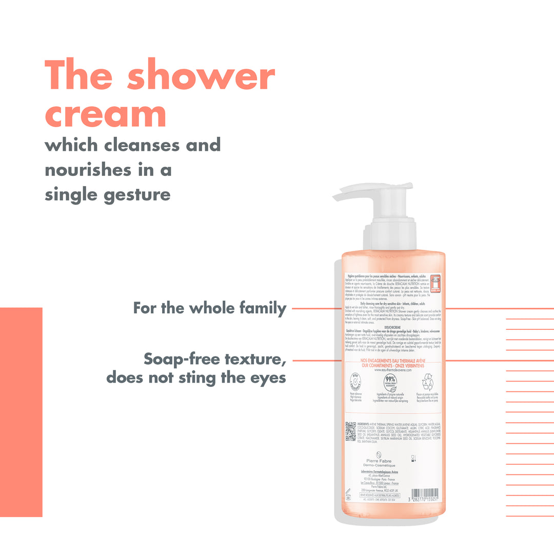 Avene XeraCalm Nutrition Shower cream, 500ml
