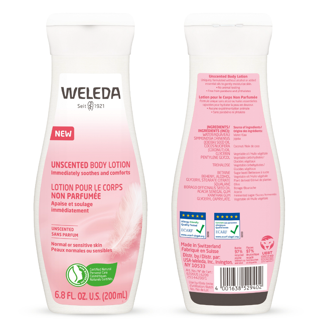 Weleda Unscented Body Lotion