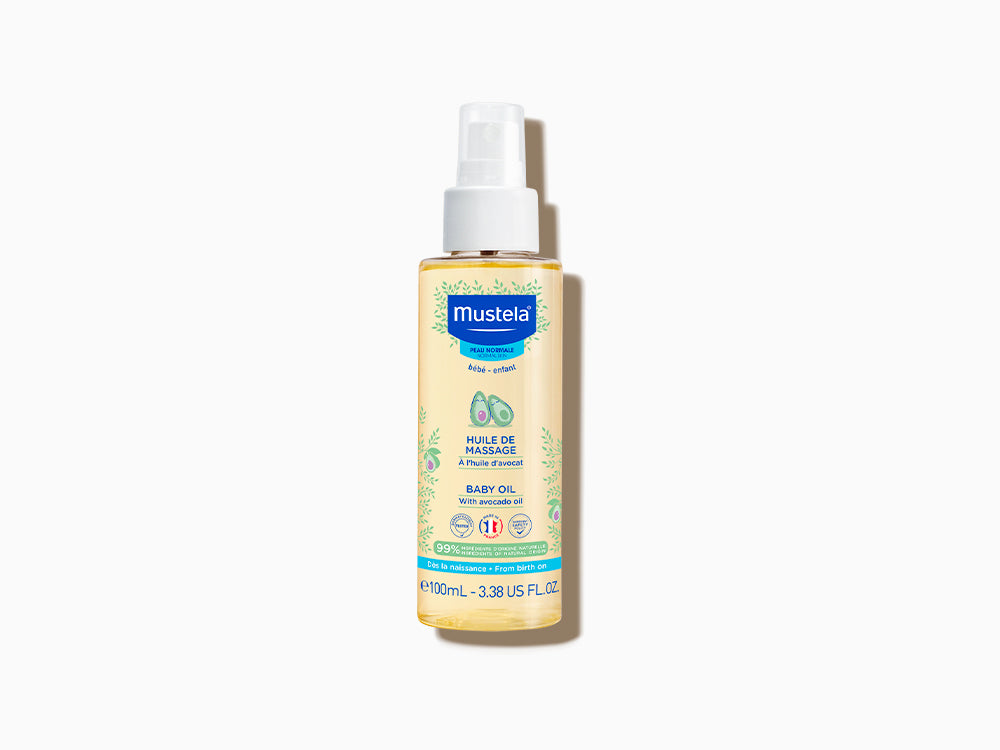 Mustela Baby Massage Oil with Avocado (100ml)