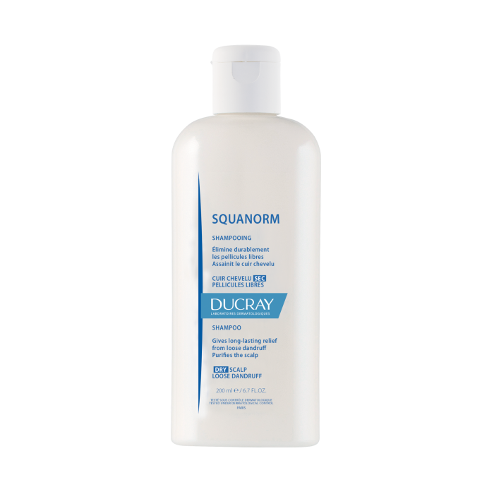 Ducray Squanorm Dry Scalp Dandruff Shampoo, 200 ML