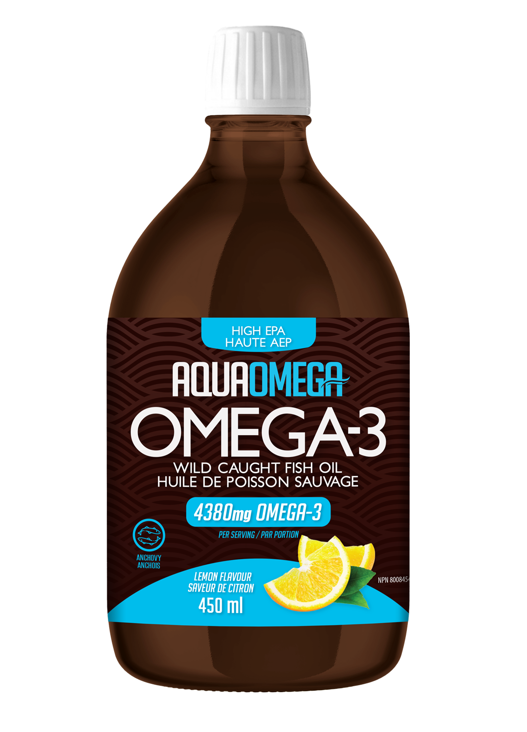 AquaOmega High EPA Lemon 450 ml