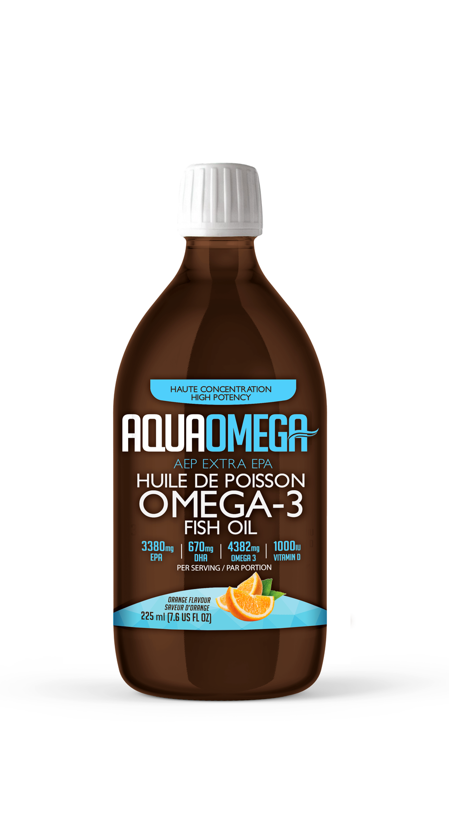 AquaOmega High EPA Orange 225ml