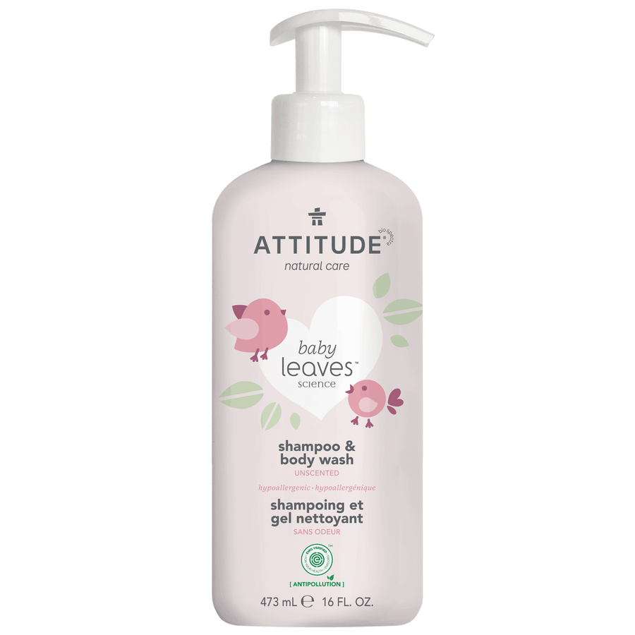 Attitude 2in1 Shampoo Fragrance Free