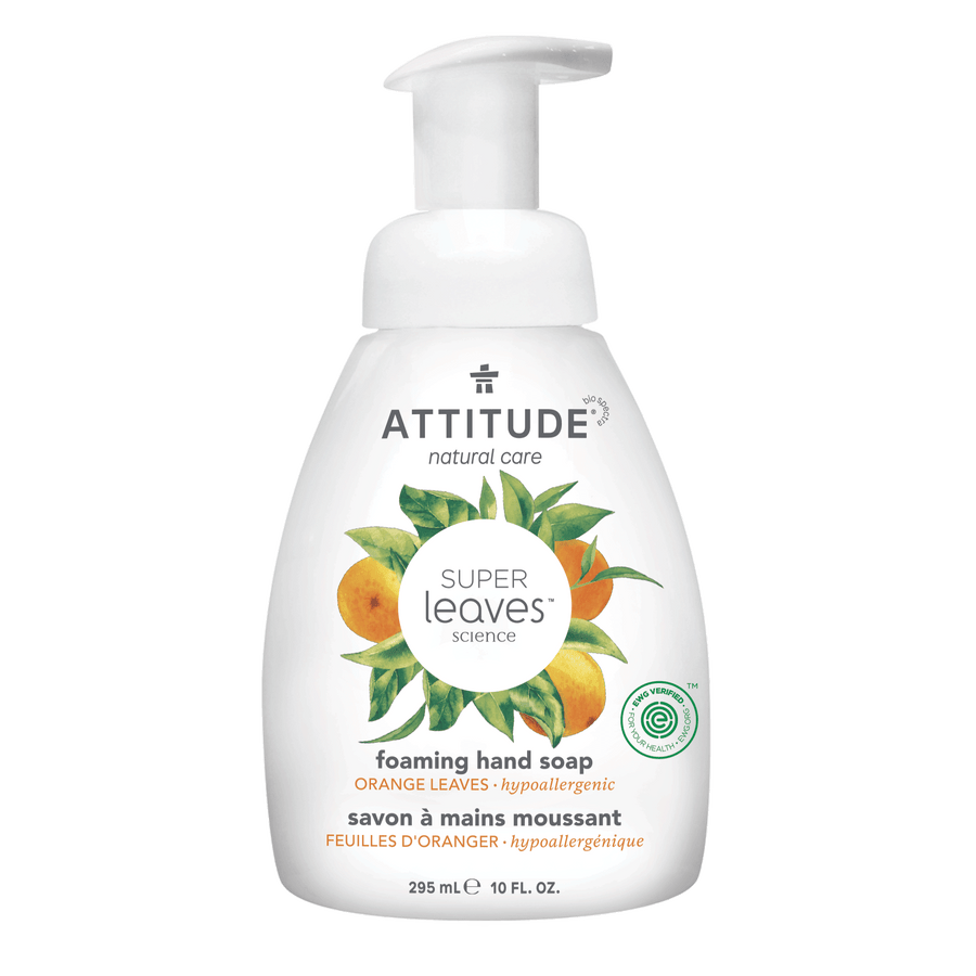 Attitude Foaming Hand Soap - Orange Leaves