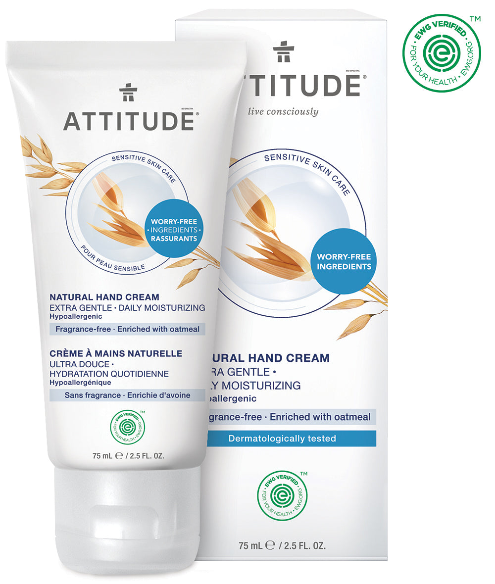 Attitude Hand Cream - Fragrance Free