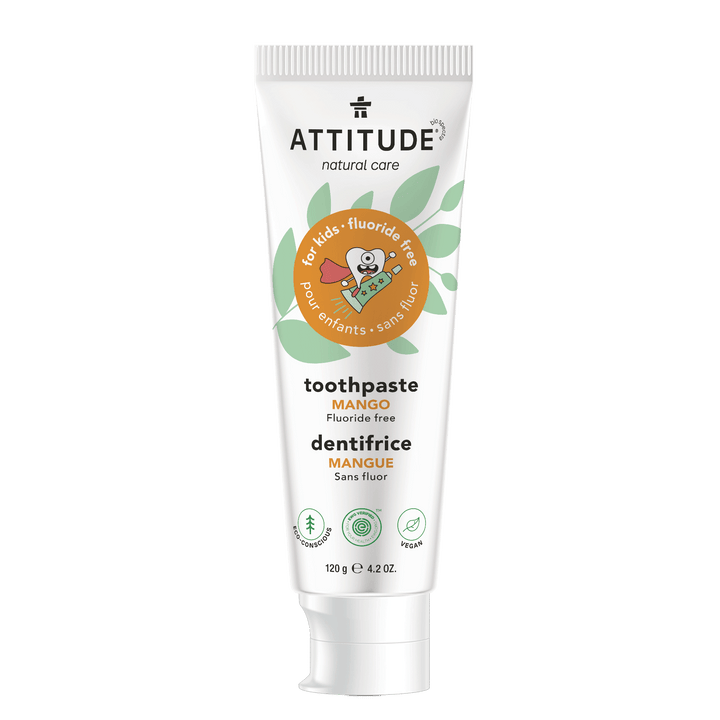 Attitude Kids Fluor Free Toothpaste Mango