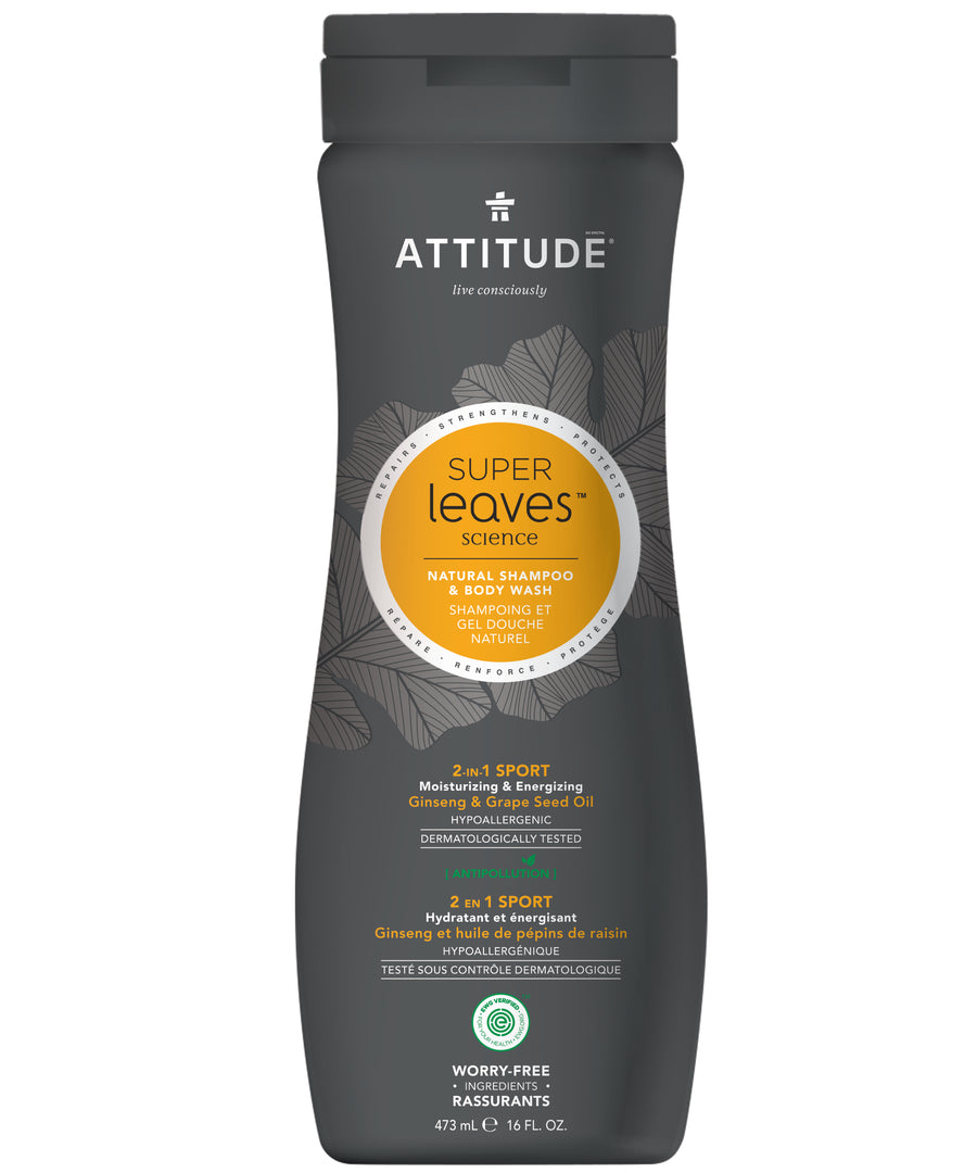 Attitude MEN 2in1 Shampoo & Body - Sport