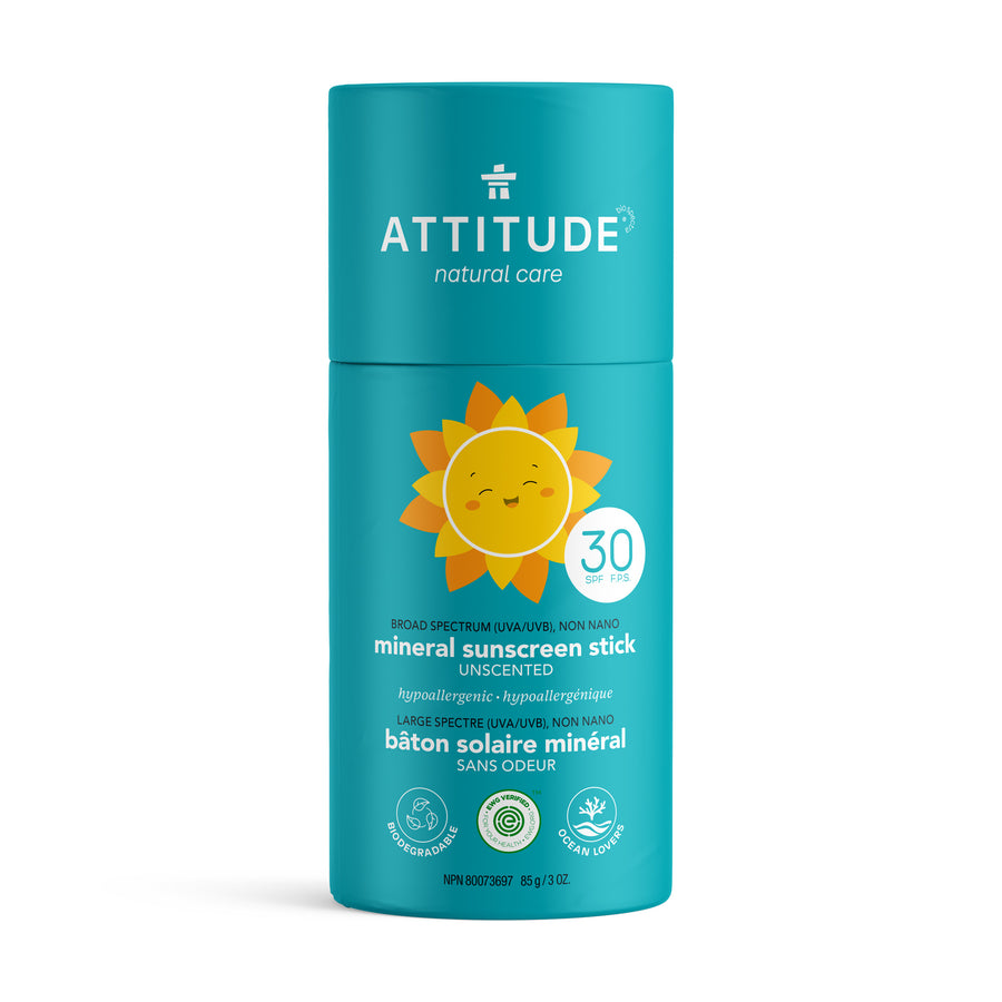 Attitude SPF30 Kids Sunscreen Stick - FF