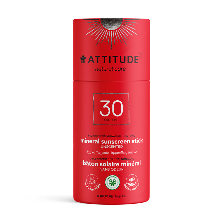 Attitude SPF30 Sunscreen Stick - Unscented