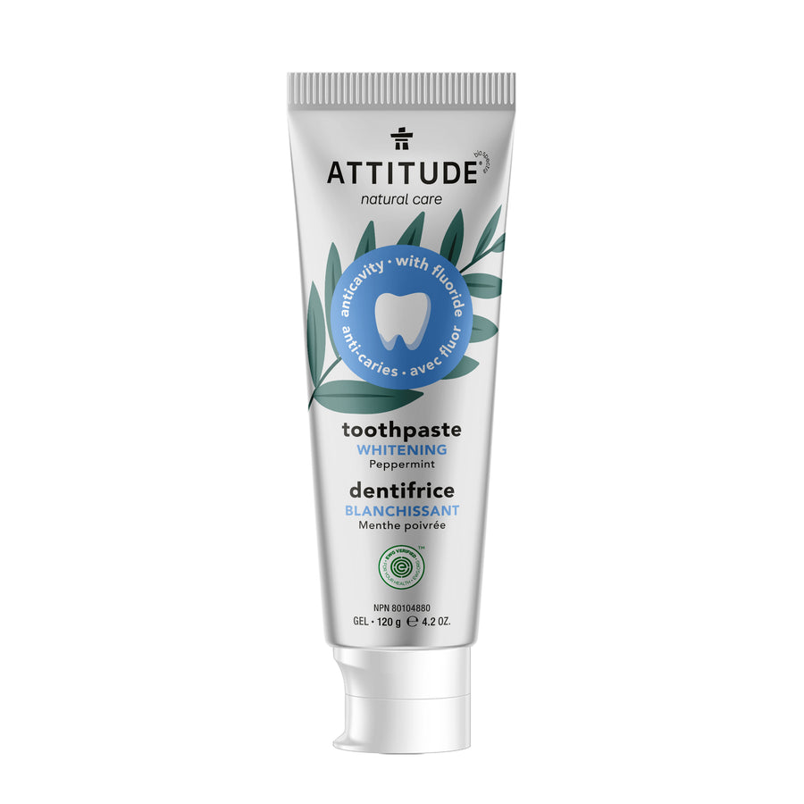 Attitude Toothpaste Fluoride - Whitening
