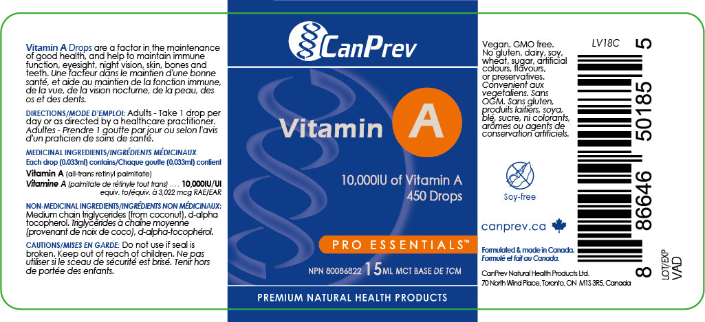 CanPrev Vitamin A Drops
