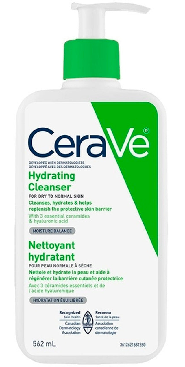 CeraVe Hydrating Facial Cleanser, 562ml