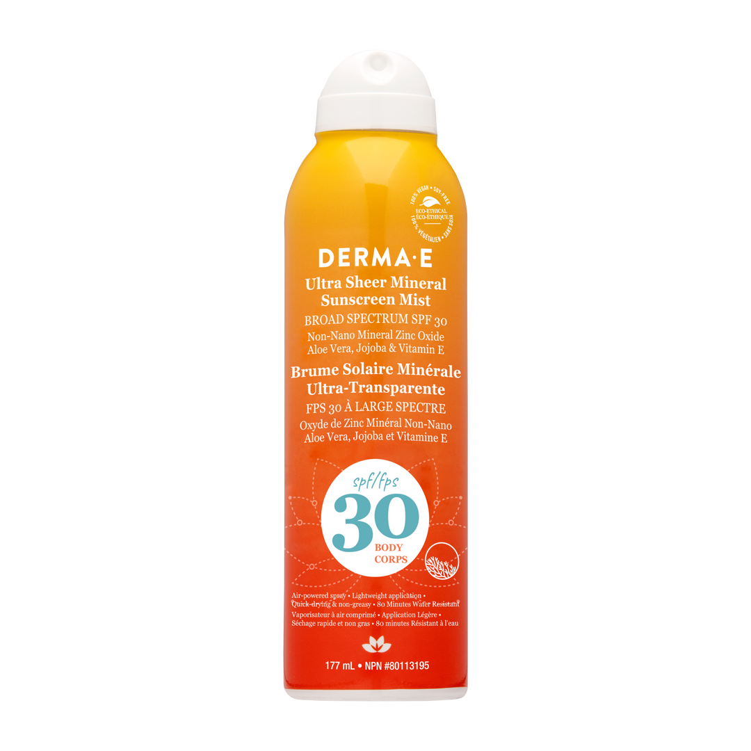 Derma E SPF30 Ultra Sheer Mineral Mist
