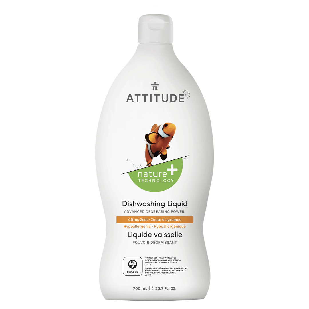 Attitude Dishwashing Liquid-Citrus Zest
