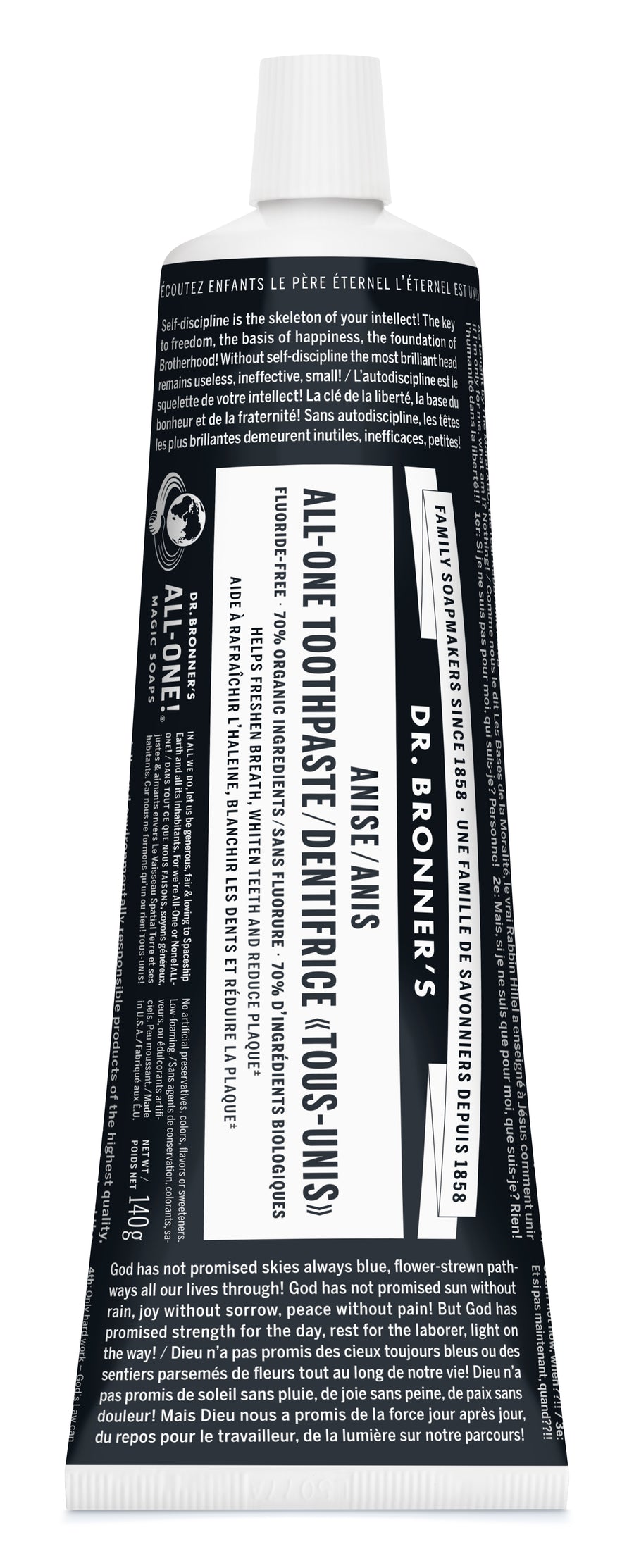 Dr. Bronner's Anise ALL-ONE Toothpaste
