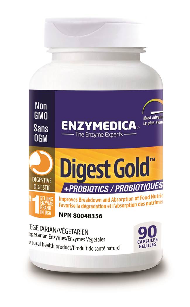 Enzymedica Digest Gold with Probiotics, 90 caps