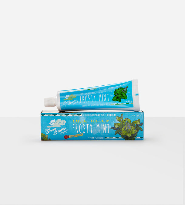 Green Beaver Frosty Mint Toothpaste- Fluoride Free