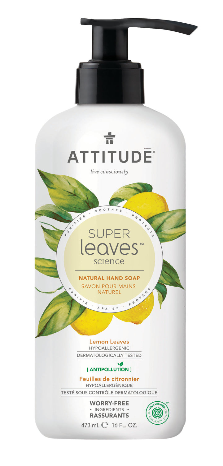 Attitude Hand Soap - Lemon Leaves