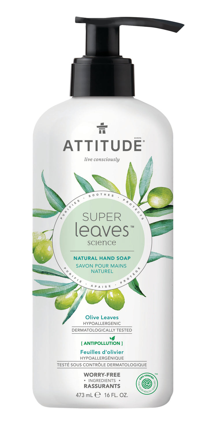 Attitude Hand Soap - Olive Leaves