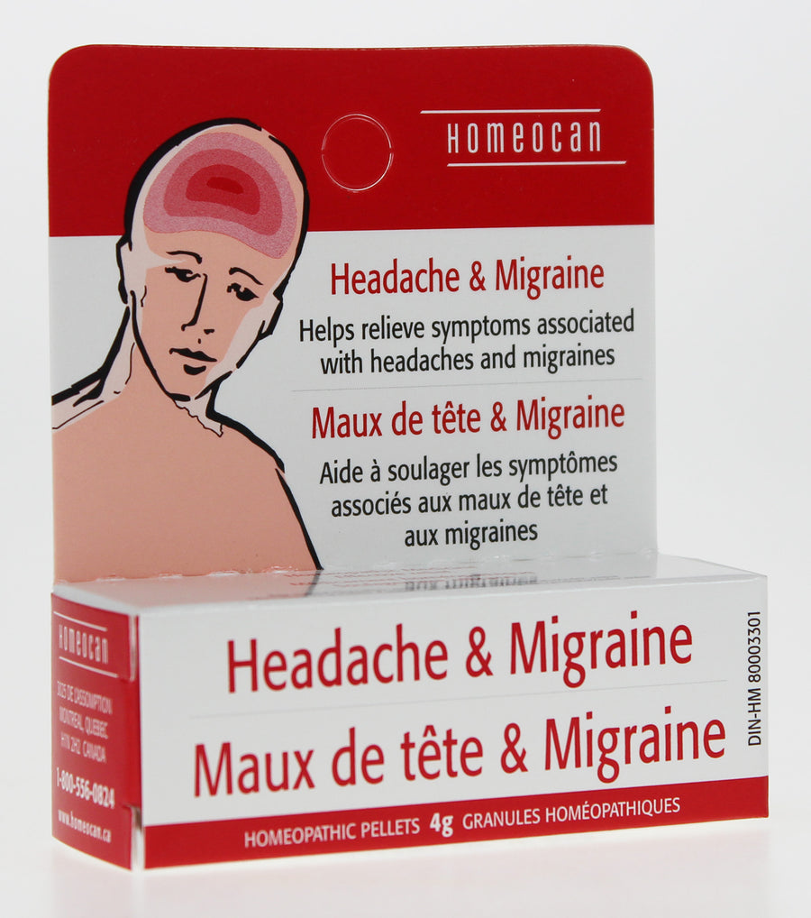 Homeocan Headache & Migraine Pellets