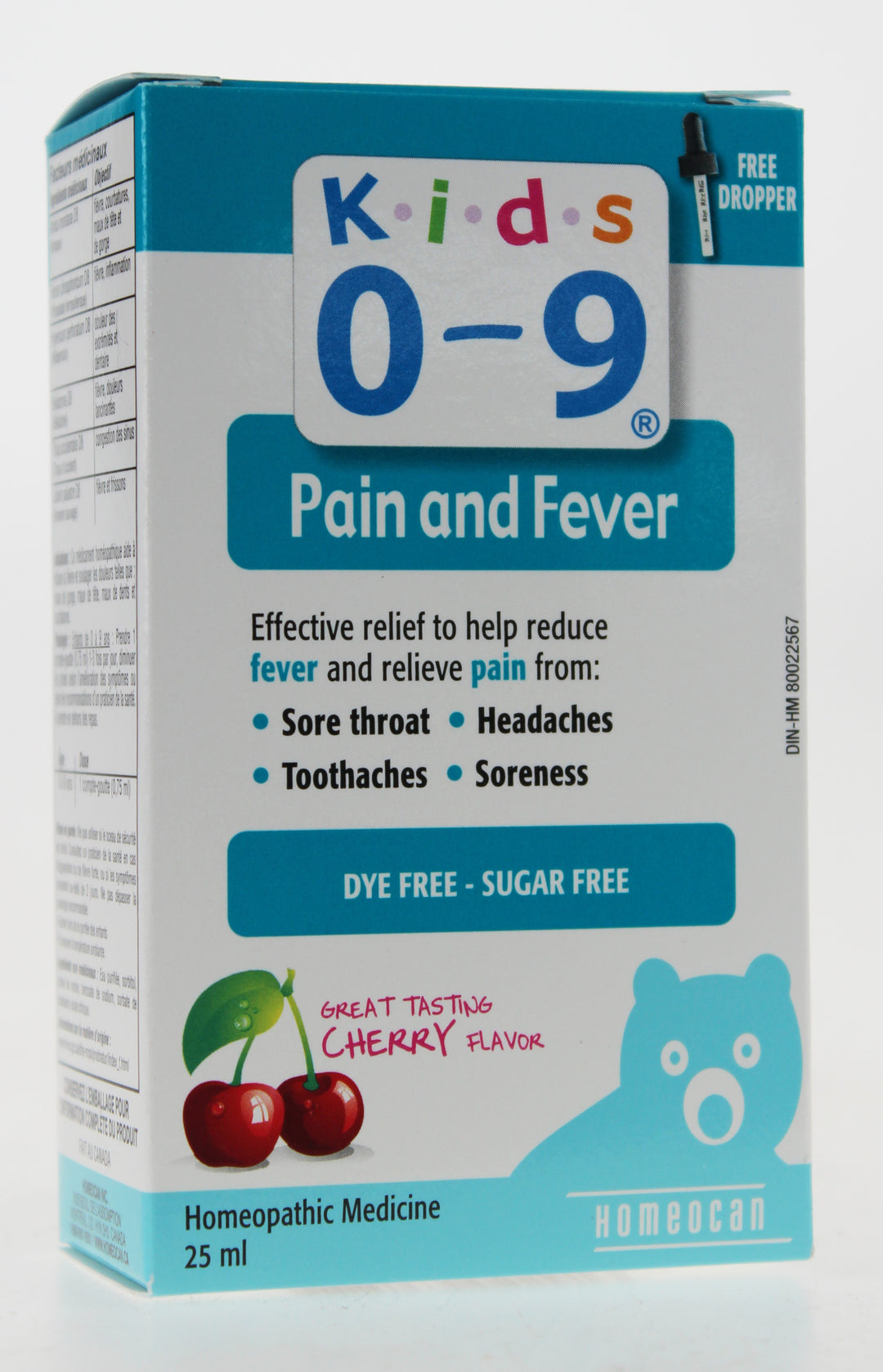 Homeocan Kids 0-9 Pain And Fever 25ml