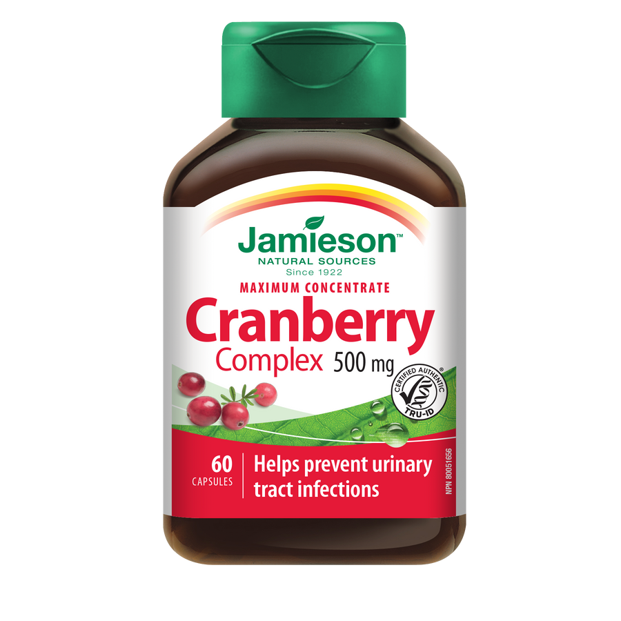Jamieson Cranberry Concentrate 500mg 60's