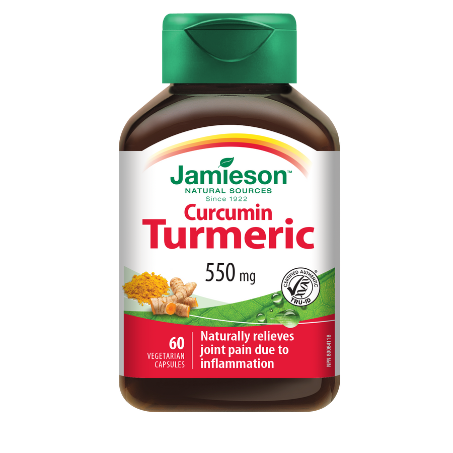 Jamieson Curcumin Turmeric 550mg 60's