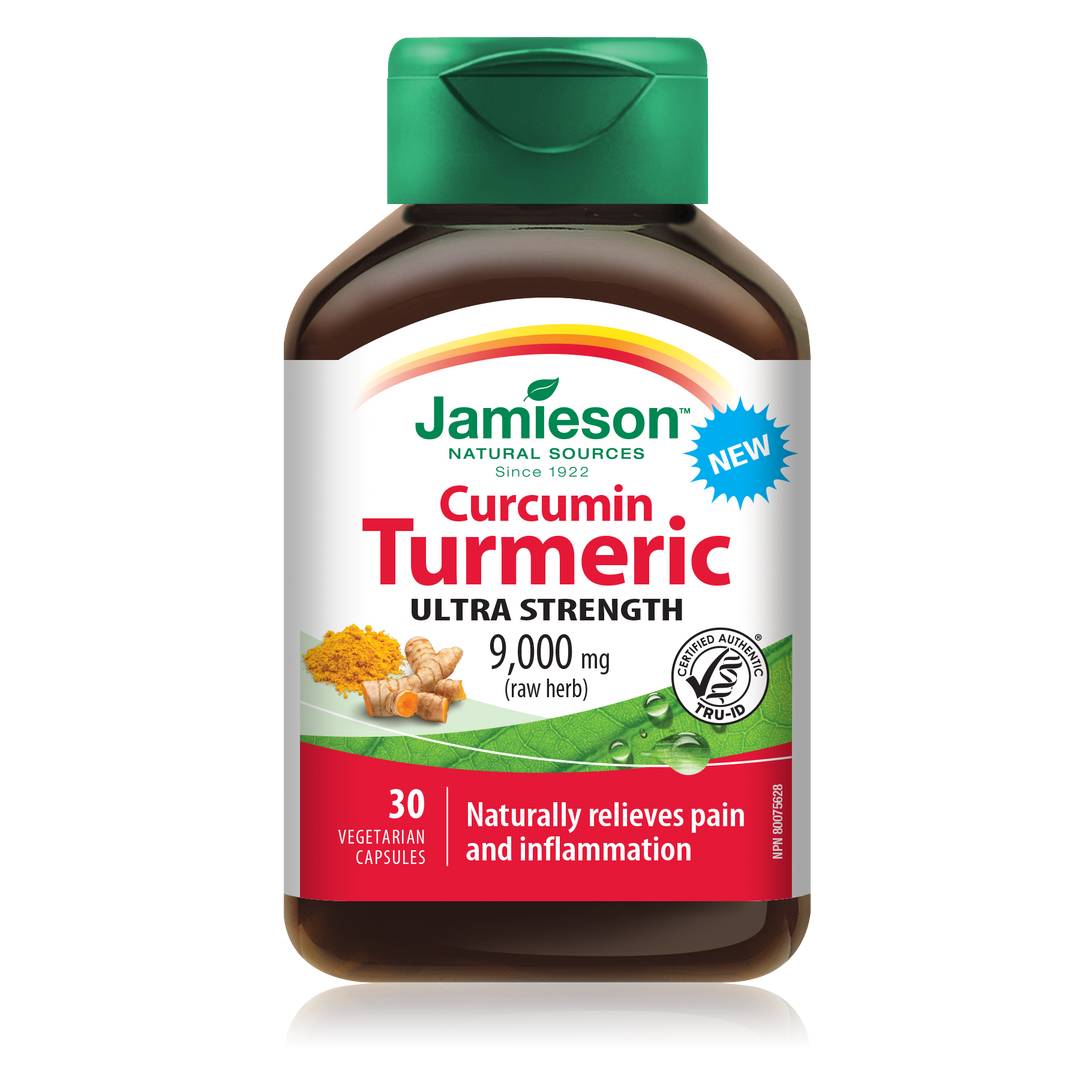 Jamieson Curcumin Turmeric 9000mg 30's