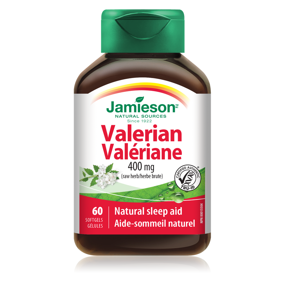 Jamieson Valerian Root 400mg 60's