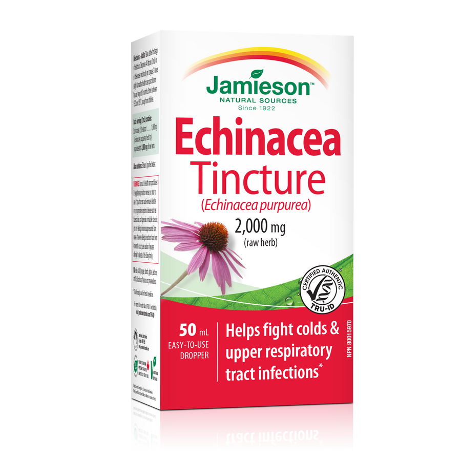 Jamieson Echinacea Tincture (Echinacea purpurea) 2,000mg 50ml