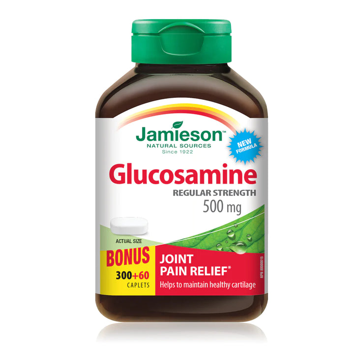 Jamieson 500 Mg Glucosamine Sulfate Caplets