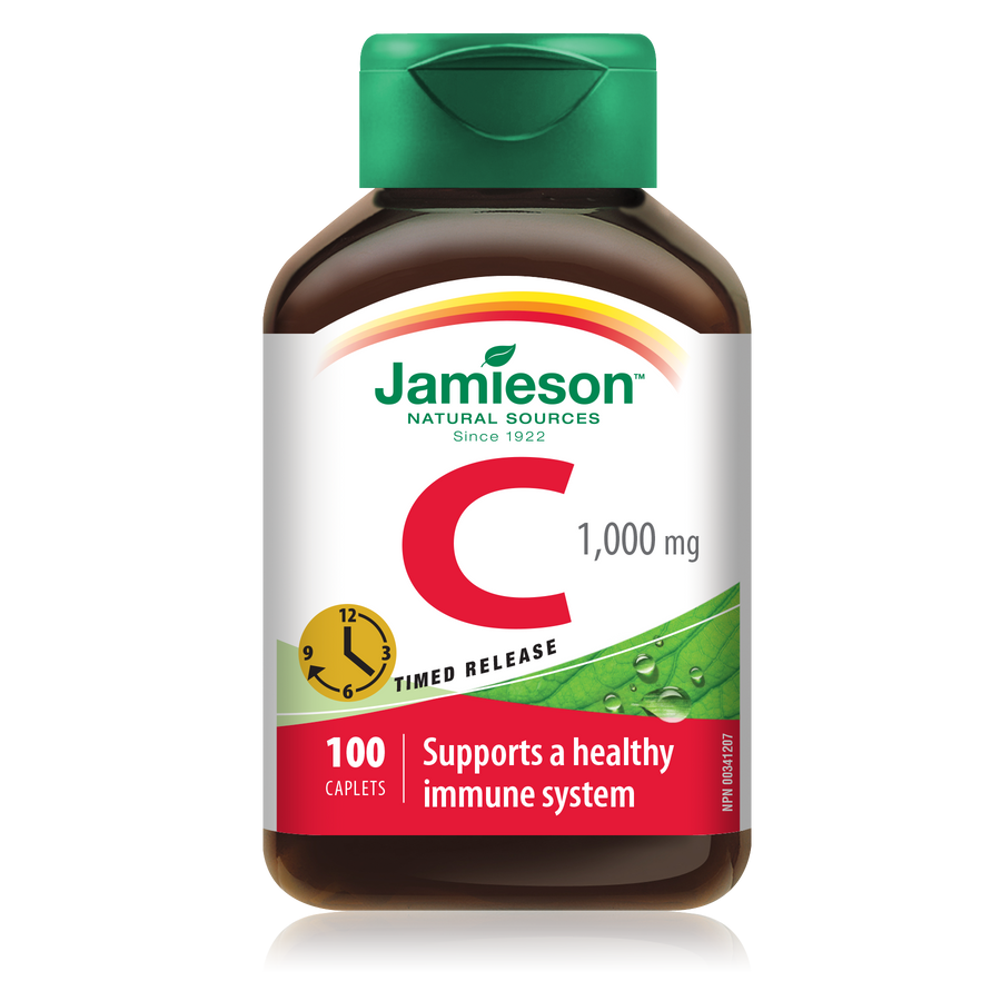 Jamieson Vitamin C 1000mg - Time Release 100's
