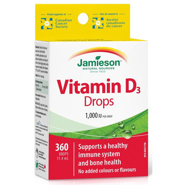Jamieson Vitamin D Droplets 1,000IU 11.4ml