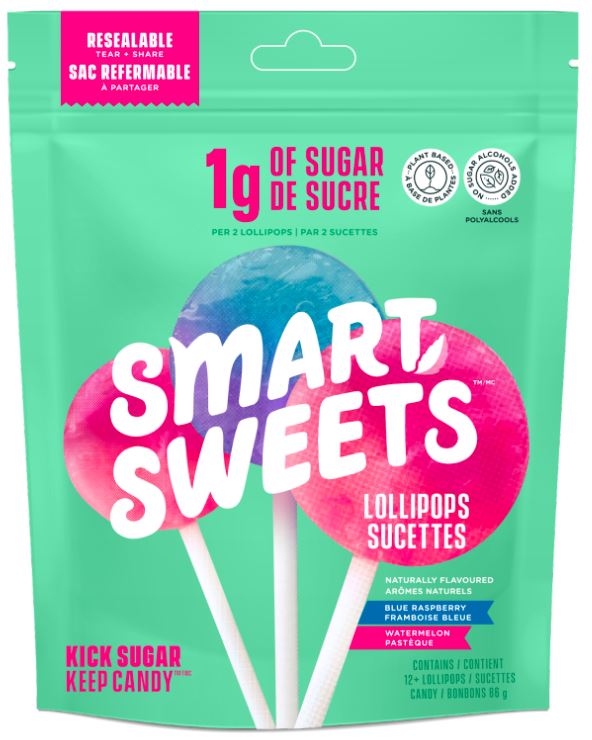 SmartSweet Lollipops