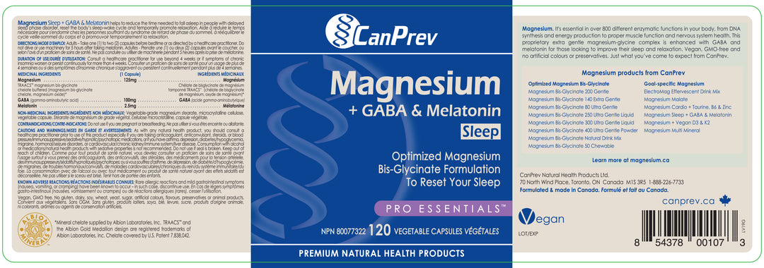 CanPrev Magnesium Sleep