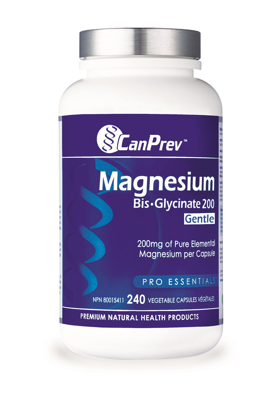 CanPrev Magnesium Bis-Glycinate 200 Gentle 240 vcap