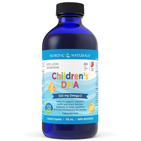 Nordic Naturals Children's DHA Liquid - Strawberry, 119ml