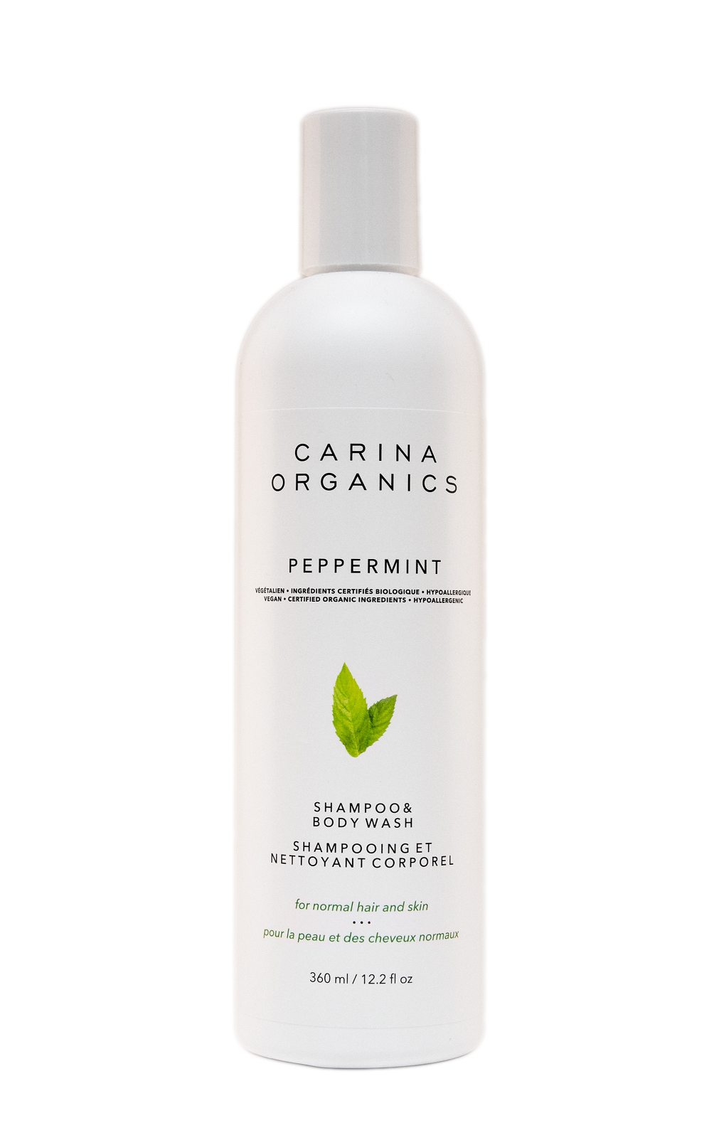 Carina Peppermint Shampoo & Body Wash