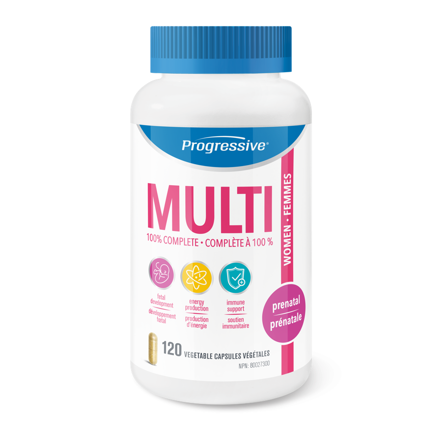 Progressive Prenatal MultiVitamins 120 caps