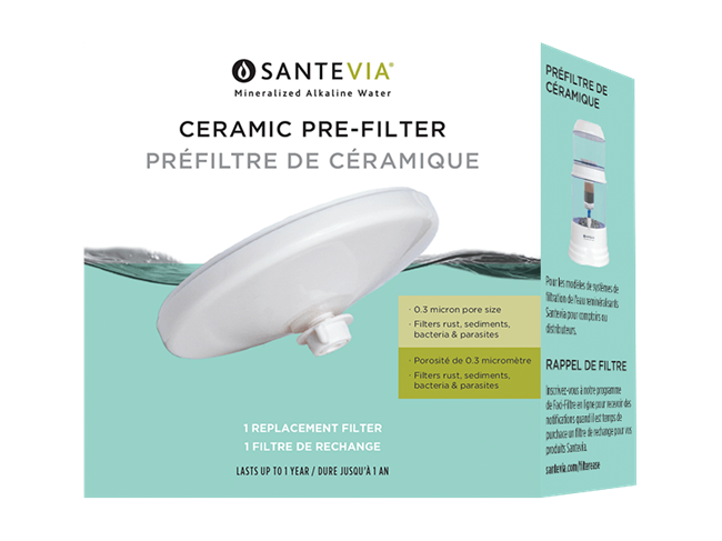 Santevia Water System Ceramic Pre-filter