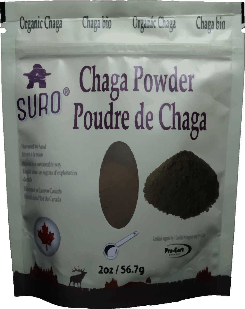 SURO Organic Canadian Chaga Powder